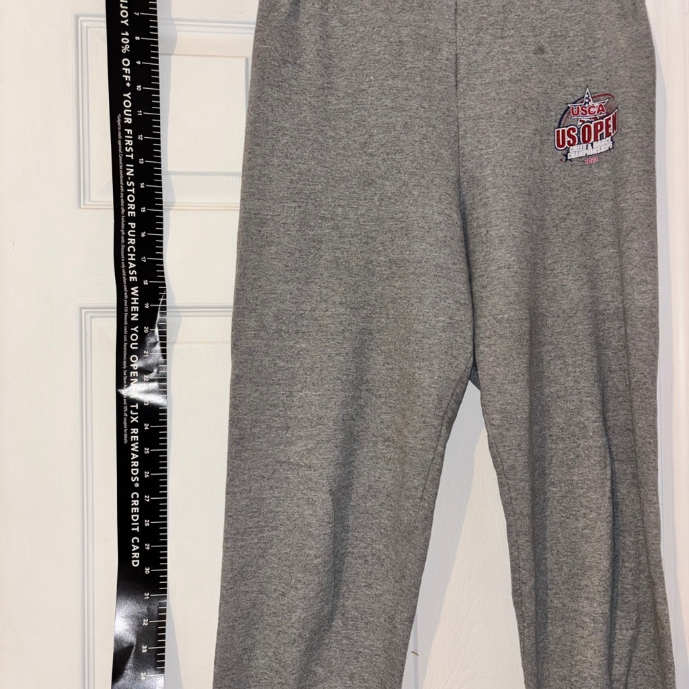 New heather Gray US open authentic Sweatpants ladies (intl) size small nwot - Picture 2 of 11